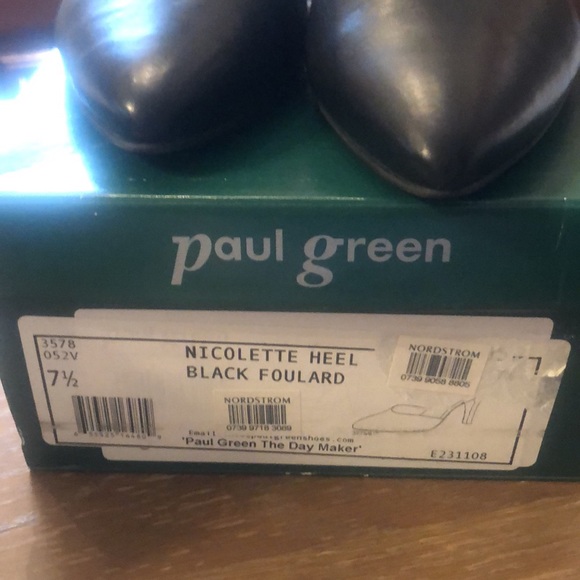 Paul Green Nicolette Heel black, 7.5 - Picture 3 of 8